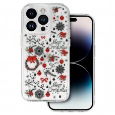 Samsung A14 5G clear Christmas nugarėlė Design 5