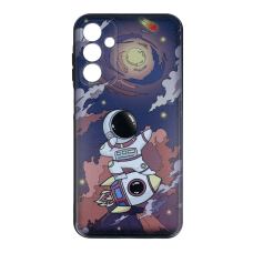 Samsung A15 5G black nugarėlė Cosmonaut Design00006