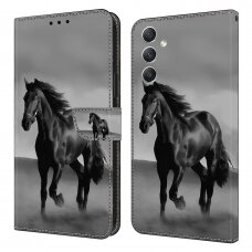 Samsung A15 5G Tracy fashion dėklas Black Horse