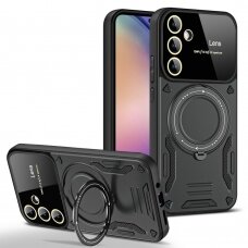 Samsung A16 / A16 5G black Magsafe KICKSTAND nugarėlė