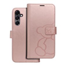 Samsung A16 / A16 5G MEZZO rose gold Teddy dėklas