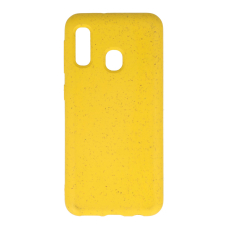 Samsung A20E geltona ECO wheat nugarėlė