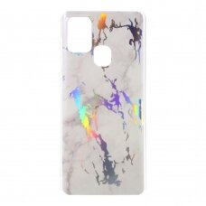 Samsung A21S Tracy White Marble+ nugarėlė