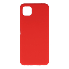 Samsung A22 5G raudona SILICONE nugarėlė