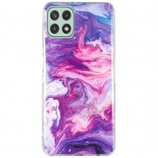 Samsung A22 5G Tracy nugarėlė Purple Marble