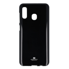Samsung A30/A20 black JELLY nugarėlė