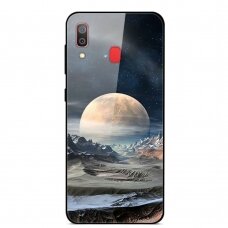 Samsung A30/A20 picture glass nugarėlė White Planet