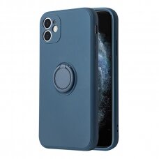 Samsung A32 5G mėlyna VENNUS SILICONE RING nugarėlė