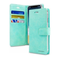 Samsung A32 mėtos spalvos MERCURY BLUE MOON2 dėklas