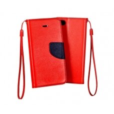 Samsung A33 5G raudonas Fancy Diary dėklas