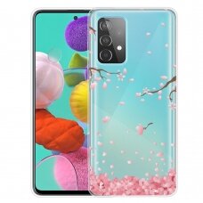 Samsung A33 5G Tracy clear nugarėlė Falling Flowers