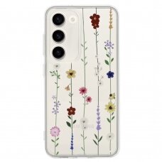 Samsung A34 5G clear Flower nugarėlė Design4