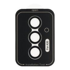 Samsung A35 5G apsauginis black OTAO galinės kameros stiklas