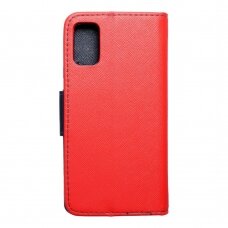 Samsung A41 raudonas FANCY DIARY dėklas