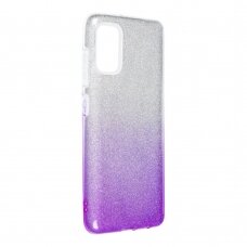 Samsung A41 violetinė GLITTER3 nugarėlė