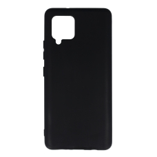 Samsung A42 5G juoda SILICONE LITE nugarėlė