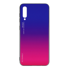 Samsung A50 mėlyna+rožinė tracy GLASS nugarėlė