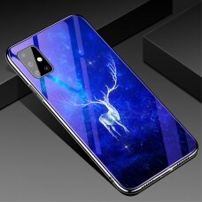 Samsung A51 BLUE RAY GLASS nugarėlė Elk