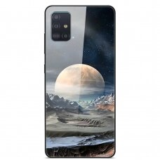 Samsung A51 Tracy picture glass nugarėlė White Planet