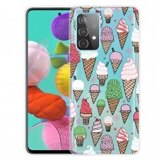 Samsung A52/A52 5G Tracy clear nugarėlė Little Ice Cream