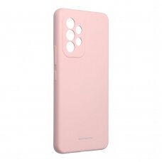 Samsung A53 5G pink sand MERCURY SILICONE nugarėlė