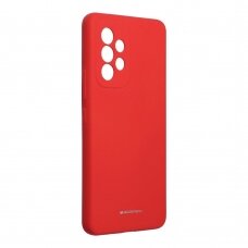 Samsung A53 5G red MERCURY SILICONE nugarėlė