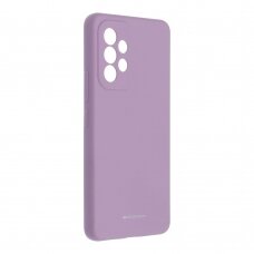 Samsung A53 5G violetinė MERCURY SILICONE nugarėlė