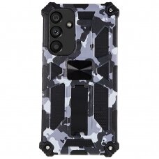 Samsung A54 5G black camouflage ARMOR METAL nugarėlė