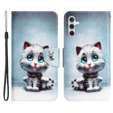 Samsung A54 5G Tracy fashion dėklas Cat With Blue Eyes