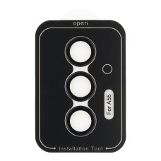 Samsung A55 5G apsauginis black OTAO galinės kameros stiklas