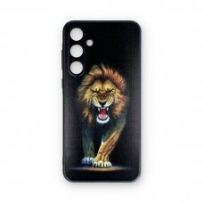 Samsung A55 5G black nugarėlė Lion Design00101