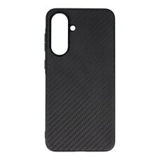 Samsung A56 5G black FIBER TEXTURE nugarėlė