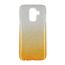 Samsung A6 PLUS 2018 aukso spalvos GLITTER3 nugarėlė