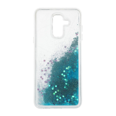 Samsung A6 PLUS 2018 mėlyna WATER BALLS nugarėlė