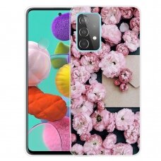 Samsung A72/A72 5G Tracy nugarėlė Pink Flower