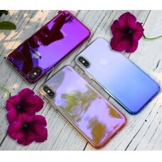 Samsung J4 PLUS violetinė OMBRE nugarėlė