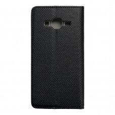 Samsung J5 juodas dėklas šonu Tinkliukas