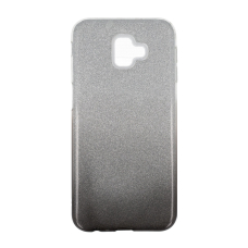 Samsung J6 PLUS pilka GLITTER3 nugarėlė