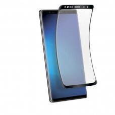 Samsung Note 10 apsauginis juodas 5D FLEXIBLE stiklas