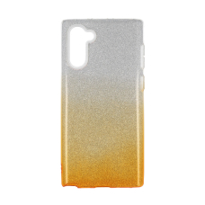 Samsung Note 10 aukso spalvos GLITTER3 nugarėlė