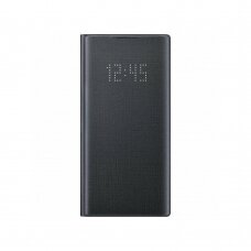 Samsung Note 10 juodas originalus LED dėklas EF-NN970