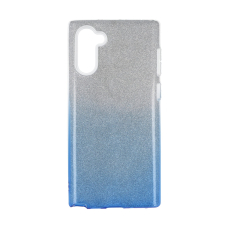 Samsung Note 10 mėlyna GLITTER3 nugarėlė