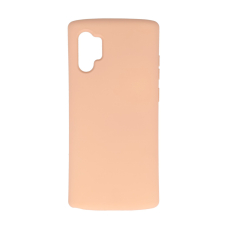 Samsung Note 10 PLUS kreminė STRONG SILICONE nugarėlė