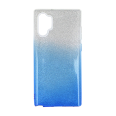 Samsung Note 10 PLUS mėlyna GLITTER3 nugarėlė
