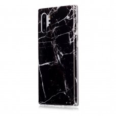Samsung Note 10 PLUS Tracy nugarėlė Black Marble