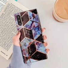 Samsung NOTE 10 PLUS Tracy nugarėlė Geometric blue marble