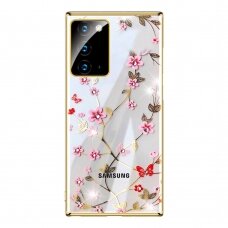 Samsung Note 20 aukso spalvos SULADA Bloom nugarėlė