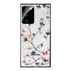 Samsung Note 20 juoda SULADA Bloom nugarėlė