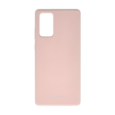 Samsung Note 20 pink sand MERCURY SILICONE nugarėlė