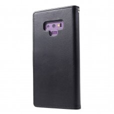 Samsung Note 9 juodas Rich diary dėklas